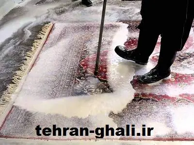 قالی شویی ارزان در جنوب طهران