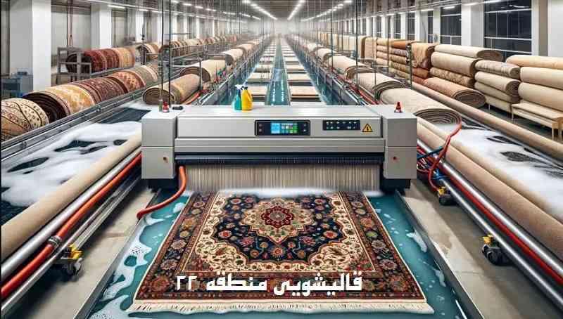 قالیشویی در منطقه 22 تهران